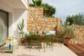 Luxembourg 2-Seater Aluminum Outdoor Garden Bench