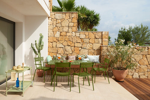 Luxembourg 2-Seater Aluminum Outdoor Garden Bench